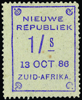 * New Republic - Lot No.926 - Nieuwe Republiek (1886-1887)