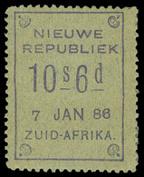 * New Republic - Lot No.932 - Nieuwe Republiek (1886-1887)