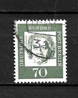 LOTE 2119 /// BERLIN 1961 - YVERT Nº: 189 - CATALOG/COTE:1,10€ ¡¡¡ OFERTA - LIQUIDATION - JE LIQUIDE !!! - Gebraucht