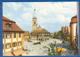 Deutschland; Schwabach Eichwasen; Marktplatz, Faltkarte Doppelt - Schwabach