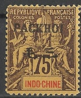 INDO-CHINE / FRENCH POST OFFICE IN PAKHOI / OVERPRINT ,,PAKHOI'' --1902 -1904 MLH - Ongebruikt