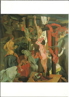 Guttuso Renato "Crocifissione", "Crucifixion", "Kreuzigung", Olio Su Tela, Collezione M. G., Roma - Paintings