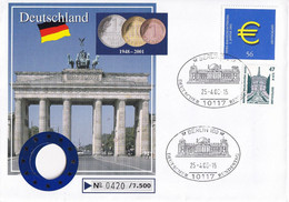 187T * BERLIN * DEUTSCHER BUNDESTAG 2003 * MISCHFRANKATUR **! - Maschinenstempel (EMA)
