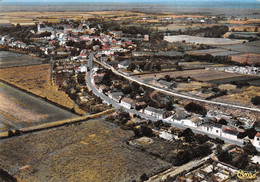 CHAILLE-les-MARAIS - La Route De Vouillé-les-Marais - Vue Aérienne - Chaille Les Marais