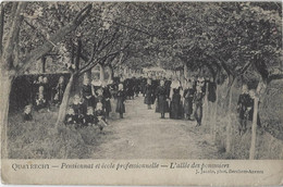 Quatrecht   -   Pensionnat Et école Professionelle  -  L'Allée Des Pommiers.   -   1900   Naar   Bornhem - Wetteren