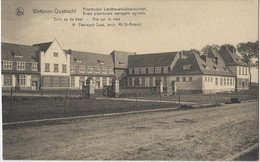 Wetteren-Quatrecht   -    Provinciale Landbouwhuishoudschool.  -   Zicht Op De Koer - Wetteren