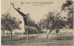 Wetteren-Quatrecht   -    Provinciale Landbouwhuishoudschool.  -   Schoolhoeve - Wetteren