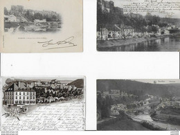 BOUILLON ..-- 4 Cartes Anciennes De BOUILLON . Ecrites . - Bouillon