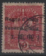 1918 Francobolli D'Austria Venezia Giulia US - Vénétie Julienne