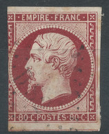 Lot N°58576   N°17A, Oblit Losange DS 2° Romaines De PARIS - 1853-1860 Napoleon III
