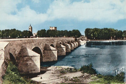 BEAUGENCY. -  Le Pont Sur La Loire. CPM Dentelée - Beaugency