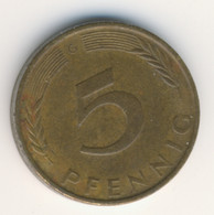 BRD 1971 G: 5 Pfennig, KM 107 - 5 Pfennig