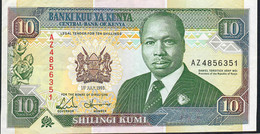 KENYA P24e 10 SHILLINGS 1993  #AZ         XF-AU - Kenya