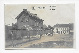 Kontich  CONTICH  De Statie   La Gare 1920 - Kontich