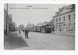 Schilde    Aankomst Van Den Stoomtram  -  Arrivée Du Tram-Vicinal - Schilde