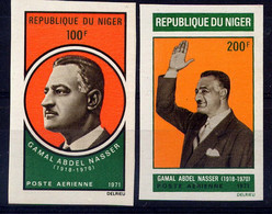 NIGER - N° A146/147ND** - GAMAL ABDEL NASSER - Niger (1960-...)
