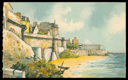 Illustration BARDAY - SAINT MALO - ST - Les Remparts - Barday