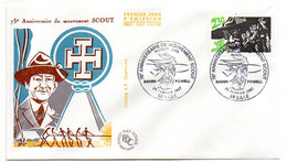 1982 -- FDC --75ème Anniv Du Mouvement Scout-- Cachet  LILLE - 59 - 1980-1989