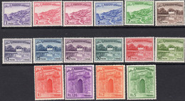 Pakistan 1961-3 Definitives - 'Pakistan' Inscription Set Of 16, MNH, Rupee Values Except 1.25 Hinged Mint, SG 131/44 (E) - Pakistan