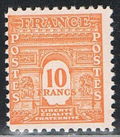 FRANCE : N° 629 ** (Arc De Triomphe) - PRIX FIXE : 30 % De La Cote - - 1944-45 Arc De Triomphe