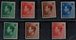 GREAT BRITAIN 1936 KING EDWARD VIII MI No 193-6X+Z MLH VF!! - Ungebraucht