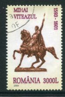 ROMANIA 2004 Michael The Brave Statue Used.  Michel 5824 - Usado