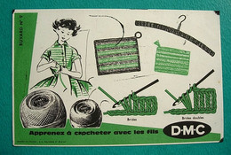 Buvard DMC - N° 9 - Apprenez à Crocheter - Textile & Vestimentaire