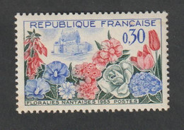 ANNÉE  -  1963  - N° 1369 - Floralies Nationales  -   Neuf Sans Charnière - Neufs