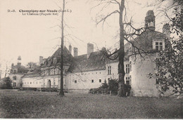 N°6293 R -cpa Chamigny Sur Veude -le Château- - Champigny-sur-Veude