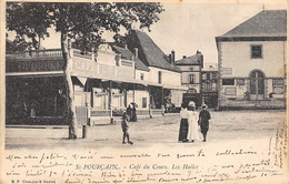 Saint Pourçain Sur Sioule           03       Café Du Cours Et Les Halles     (voir Scan) - Otros & Sin Clasificación