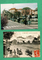 69 Rhone Cours La Ville Lot De 2 Cartes Postales Modernes 2000 ( Format 10,5cm X 15cm ) - Cours-la-Ville