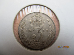 GB 3 Pence 1916 - F. 3 Pence