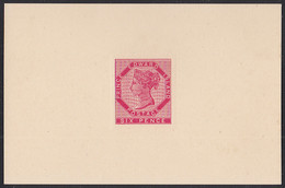 Prince Edward Island Reprint Die Proof Sc #7 6d Victoria Magenta - Ongebruikt