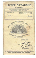 LIVRET D EPARGNE SPAARBOEKJE BELGIQUE WASMES 2 CAPRON LAURE NEE A JEMAPPES 1884 VVE LESTESSE TIMBRES - 1914 A 1966 - Autres & Non Classés