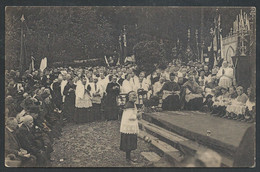+++ CPA - ROSSIGNOL - Tintigny - Manifestation Patriotique 1920 - Mgr Heylen ,Namur Et Ginisty , Verdun // - Tintigny
