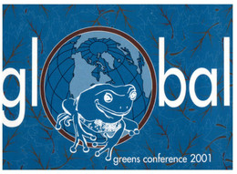 (R 28 A) Australia - Avanti Card - Frog - Global Green Conference 2001 - Astronomie