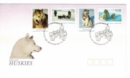 Australian Antarctic 1994 The Last Huskies FDC - FDC