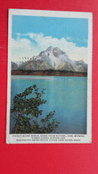 STATELY MOUNT MORAN,GRAND TETON NATIONAL PARK.VIEWED ACROSS JACKSON LAKE.REACHED VIA UNION PACIFIC SYSTEM FROM IDAHO - Autres & Non Classés