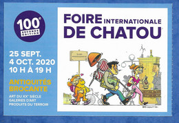 Ticket D'entrée Invitation Foire Internationale De Chatou Antiquités Brocante 2020 - Tickets - Vouchers