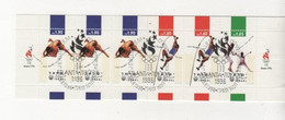 Israel 1996 Markenheft Nr.29 Olympische Spiele Atlanta ET-gestempelt. - Carnets