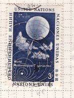 PIA - ONN - 1957 :  Organizzazione Meteorologica Mondiale -   (YV 48-49) - Usados