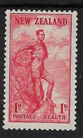 NEW ZEALAND 1937 HEALTH STAMP SG 602 LIGHTLY MOUNTED MINT Cat £4.25 - Ongebruikt