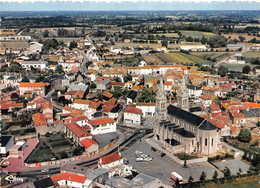 Les ESSARTS - Vue Aérienne - Le Centre De La Ville - Eglise - Tirage D'éditeur - Les Essarts