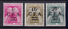 REUNION - Série De 1962 Neuve TTB - Postage Due