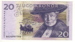 SWEDEN   20 Kronor  P63c    ( 2008   Selma Lagerlöf   On Front - Wonderful Trip With The Wild Geese On Back ! ) - Suède