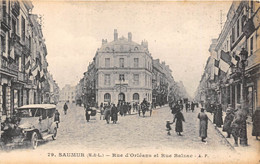 49-SAUMUR- RUE D'ORLEANS ET RUE BALZAC - Saumur