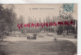 78- MANTES -JARDIN DE L' ILE AUX DAMES - CARTE PRECURSEUR - Mantes La Ville