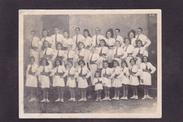 Photo Gard 30 Alès Grand Combe Voir Scan Du Dos L'élan Majorettes ? Troupe - Alès