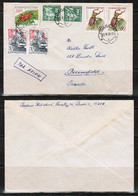 CZECHOSLOVAKIA  1963 MIXED FRANKING AIRMAIL COVER To CANADA (23/V/63) COVER 380 - Covers & Documents