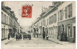 CPA - 77 -  CLAYE - Grande Rue Prise Du Bureau De Tabac - 1908 - - Claye Souilly